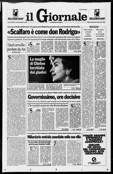 Il giornale : quotidiano del mattino